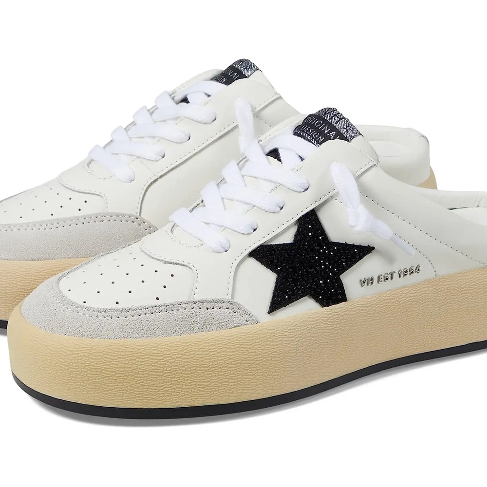 Brand New Vintage Havana Val slide on backless sneaker platform